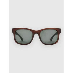 VonZipper Bayou Brown Satin Sunglasses vint grn