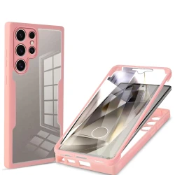 Techsuit maska s protukliznim elementima za Samsung Galaxy S24 Ultra - Roza KP33279