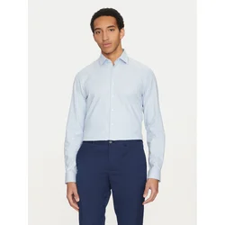 Calvin Klein Srajca K10K114307 Svetlo modra Slim Fit