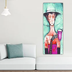 Opviq Slika na platnu 30x80cm