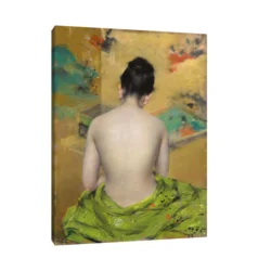 Canvas Slika na platnu Study of Flesh Color and Gold, William Merritt Chase, Bez rama, 30x40cm