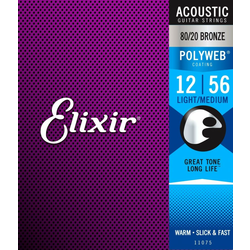 ELIXIR STRUNE ZA AK.KITARO 12-56 PW