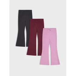 Sinsay - Pamučne zvonaste helanke 3 pack - šareno