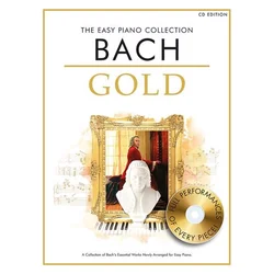 BACH GOLD THE EASY PIANO COLLECTION+CD