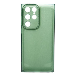 Maska za telefon TRANSPARENT COLOR za Samsung S22 Ultra, Zelena