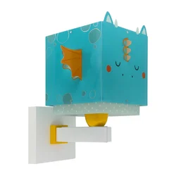 Dalber 64389 - Dečje zidno svetlo LITTLE DRAGON 1xE27/15W/230V