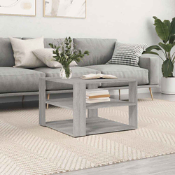 Stolić za kavu boja hrasta 58x58x40 cm konstruirano drvo