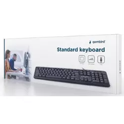 GEMBIRD KB-U-103-YU Standardna tastatura SRB (YU) layout black USB