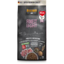 BELCANDO Suva hrana za pse Finest Light, Živina, 1kg