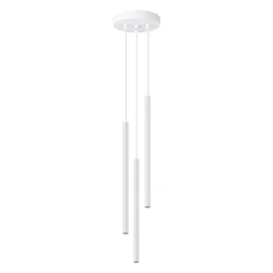 Sollux SL.1340 - Viseći luster na sajli ARCHE 3xG9/8W/230V bela