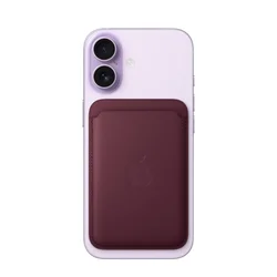 iPhone FineWoven Wallet with MagSafe – Burgundy