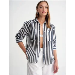 MixRay Bluza marine/bela