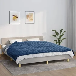 Teška deka plava 155x220 cm 7 kg od tkanine
