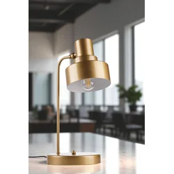 Opviq Stona lampa 8892-5, Zlatne boje