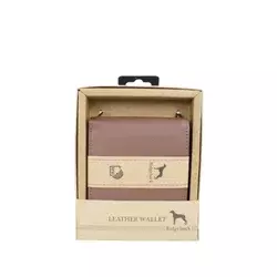 Ridgeback Novčanik muški kožni JBNC62 sa RFID zaštitom i futrolom za kartice 95x120x20 mm svetlo braon ( 16NMB62KA )