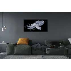 tulup.si Slika na platnu Japonski zmaj glava 140x70 cm