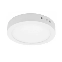 PROSTO LED Okrugla nadgradna panel svetiljka 6W 3000K Toplo bela 120mm