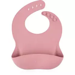 PETITE&MARS Silikonski podbradak 6 m+ Take&Match, Dusty Rose