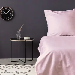 De Light Pink Satenska Posteljina za Krevet King