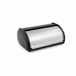 Črna košara za kruh Addis Bread Bin