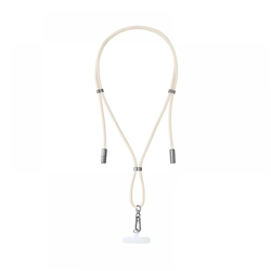 (Intenso) Kaiš za mobilni telefon sa punjačem - Cell Phone Charging Lanyard Beige