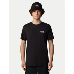 THE NORTH FACE Majica črna/bela