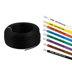 Silikonski kabel 16AWG 1m - fleksibilen kabel za FPV, RC drone in elektroniko (8 barv) rdeč