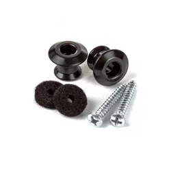 DUNLOP STRAPLOK DUAL BK 2PSLS033BK