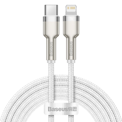 USB-C kabel za Lightning Baseus Cafule PD 20W 2m (bijeli)