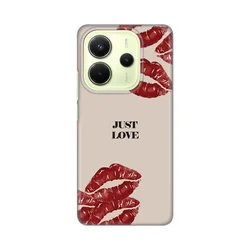 Maska za Xiaomi Redmi Note 14 4G (SRB) Just Love, Silikonska, Print Skin