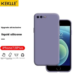 Keklle Maska za mobilni telefon iPhone 7 Plus / iPhone 8 Plus, Ljubičasto-siva