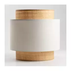 Univerzalni abažur KERIA prečnika 40 cm bež/bela