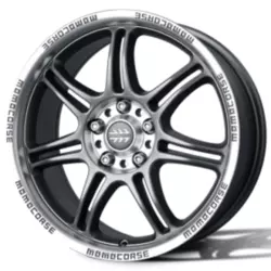 FELNA ALU 16X7.0 5/120 ET35 79.6 MOMO CORSE MATT ANTHRAC.-POLISHED