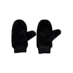 Teddy Gloves Gloves black