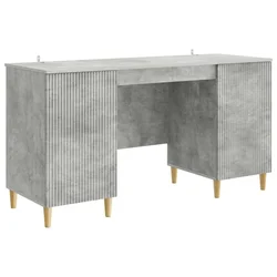 Stol Betonska siva 142,5 x 50 x 75 cm Konstruirano drvo