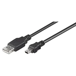 USB A - Mini USB B 5P 1.8m M-M