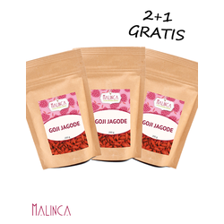 MALINCA goji jagode 2+1 gratis (3x250g)