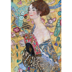 Piatnik - Puzzle Klimt: Dama z ventilatorjem 1000 - 1 000 kosov