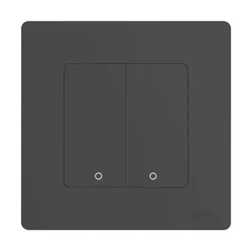 SMART ZIGBEE MOES DIMER PREKIDAC SA 2 PREKIDACA SIVI ZS-SR-EUD2-GY-MS
