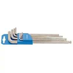 UNIOR Set imbus ključeva loptastih dugih na plastičnom držaču 220/3 slph dimenzije 1.5-10 9/1