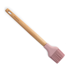 DekorDom Silikonska četkica Easy Bake, 28x5 cm, Roze
