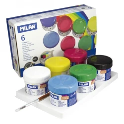 Set tempera barv MILAN 40 ml / komplet 6 kosov