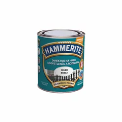HAMMERITE 3u1 Polumat lak za metal 0,75l, Beli
