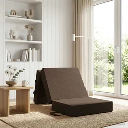 Sofa na razvlačenje 75 x 63 x 45 cm Sivosmeđa