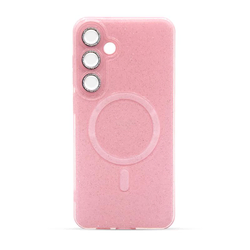 Maska za telefon MAGSAFE GLITTER za Samsung S24 Plus, Roze