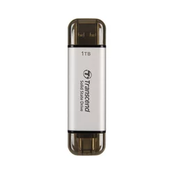 TRANSCEND Eksterni SSD 1TB Tip-C / Tip-A srebrni TS1TESD310S