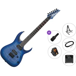 Ibanez RGA42FM-BLF Premium SET Blue Lagoon Burst Flat Električna kitara