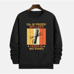 MAFIMI Duks Da je frizer biti lako frizer bi bio svako, Crni