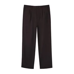 Trendyol muške pantalone Tmnss26Pl00027, braon/braon