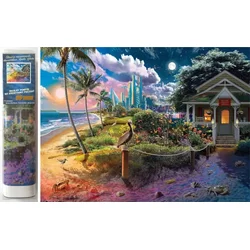 Norimpex Diamantna slika Hiša na plaži 30x40cm